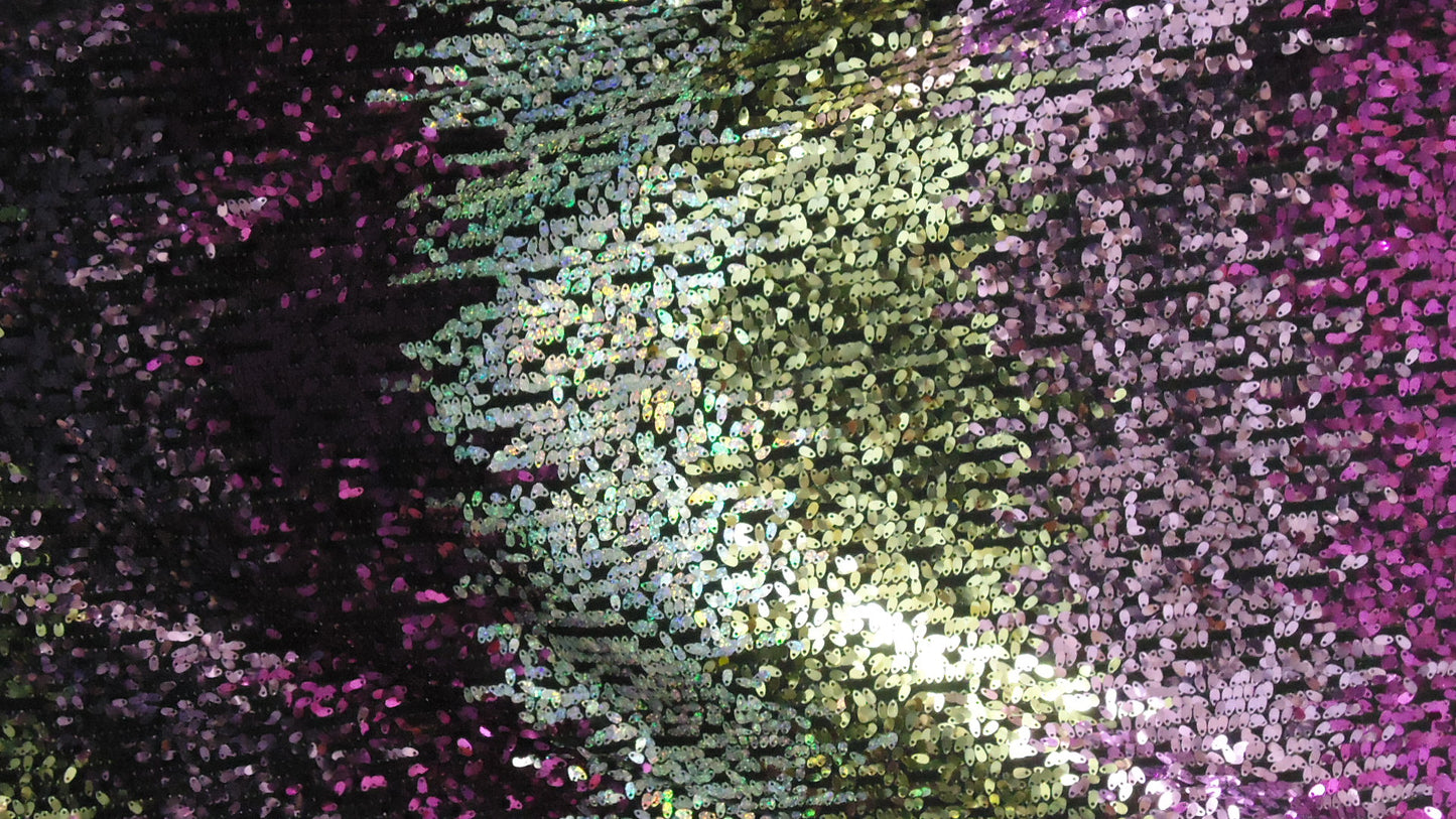 Variable Sequined net