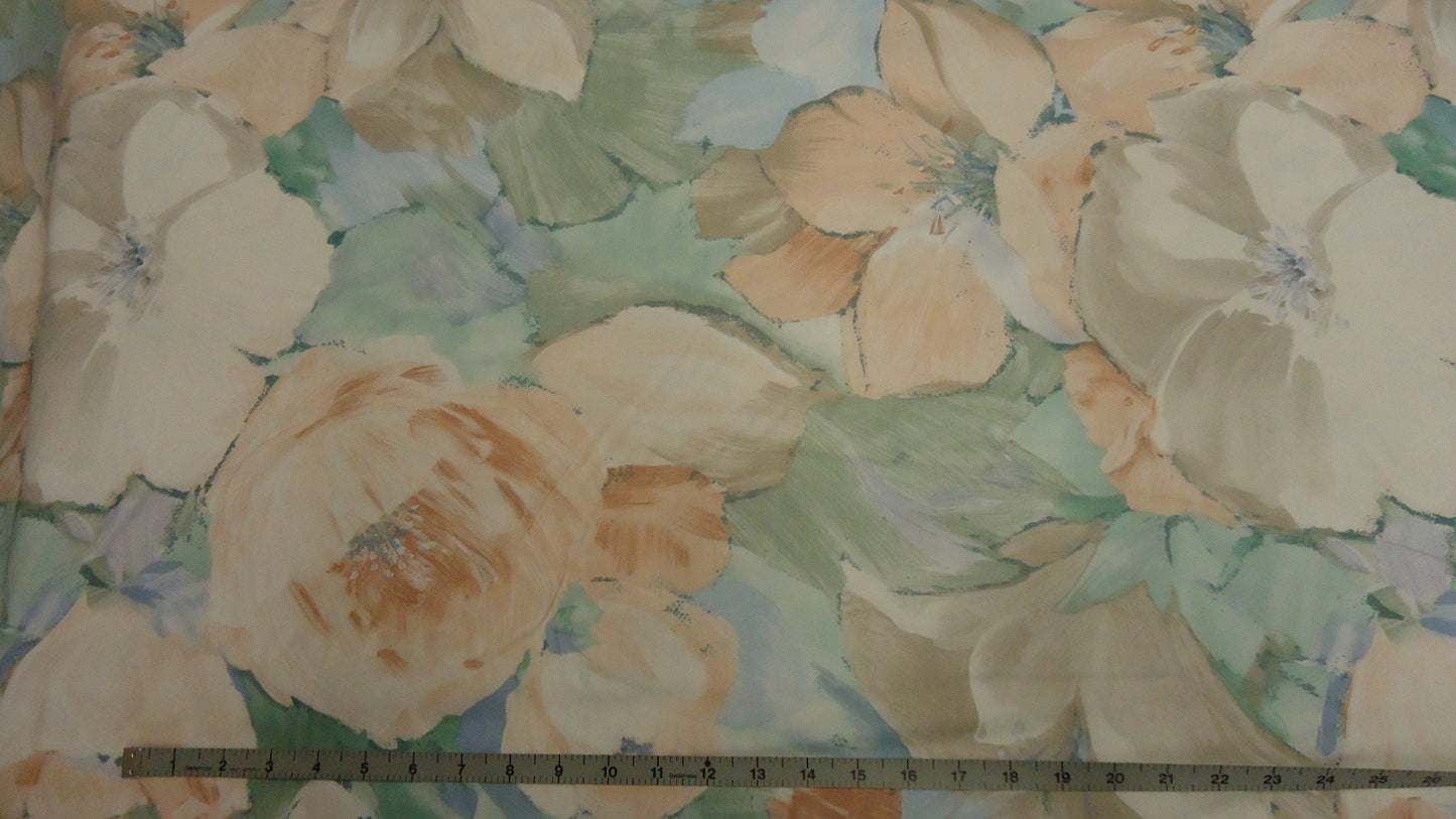 Cotton Large Floral Print