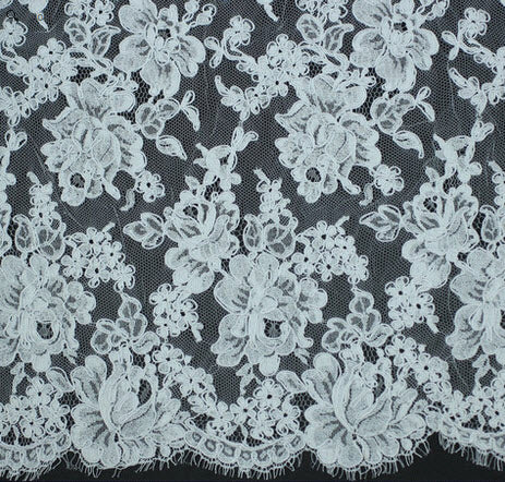 Pink Genuine French Alencon