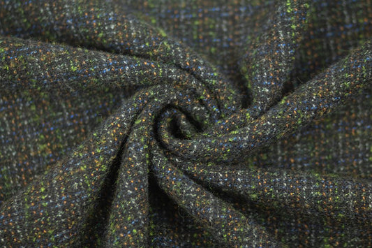 Italian Designer Wool, Midnight Glen