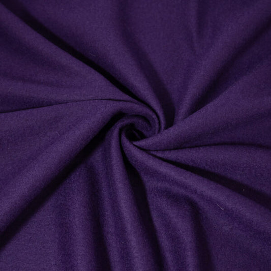 Purple Wool Melton