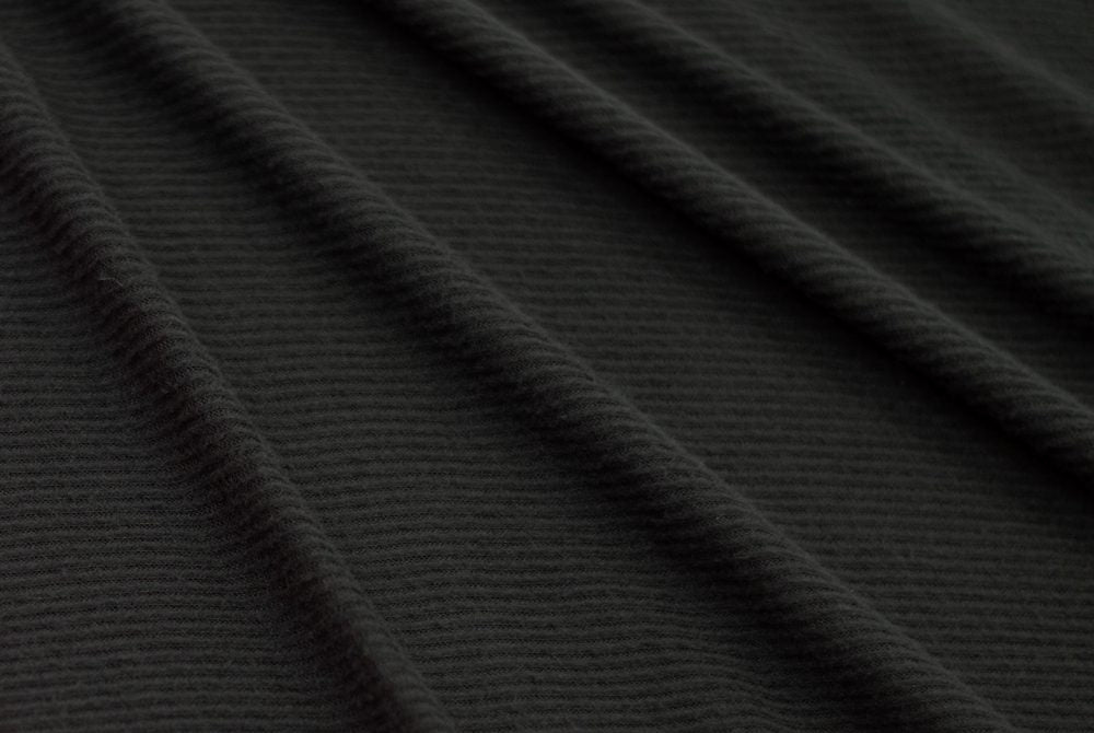 Cashmere Rib, Black