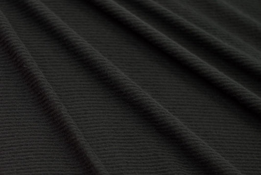 Cashmere Rib, Black
