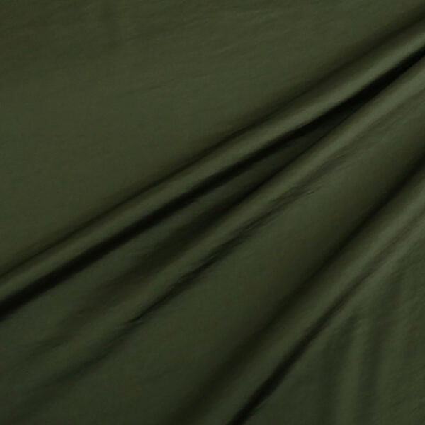 Dark Olive Green Satin