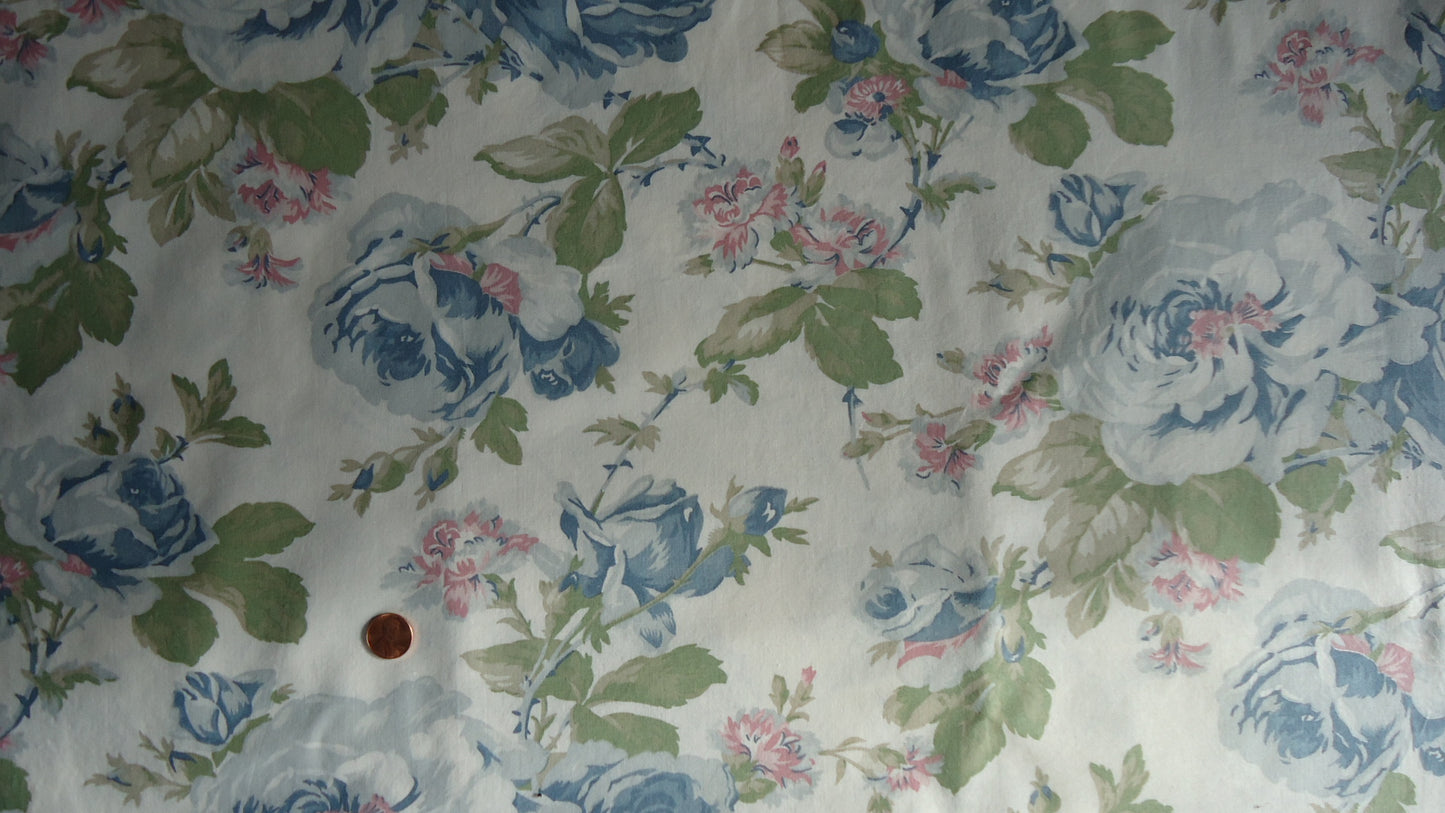 English Cottage Print Cotton