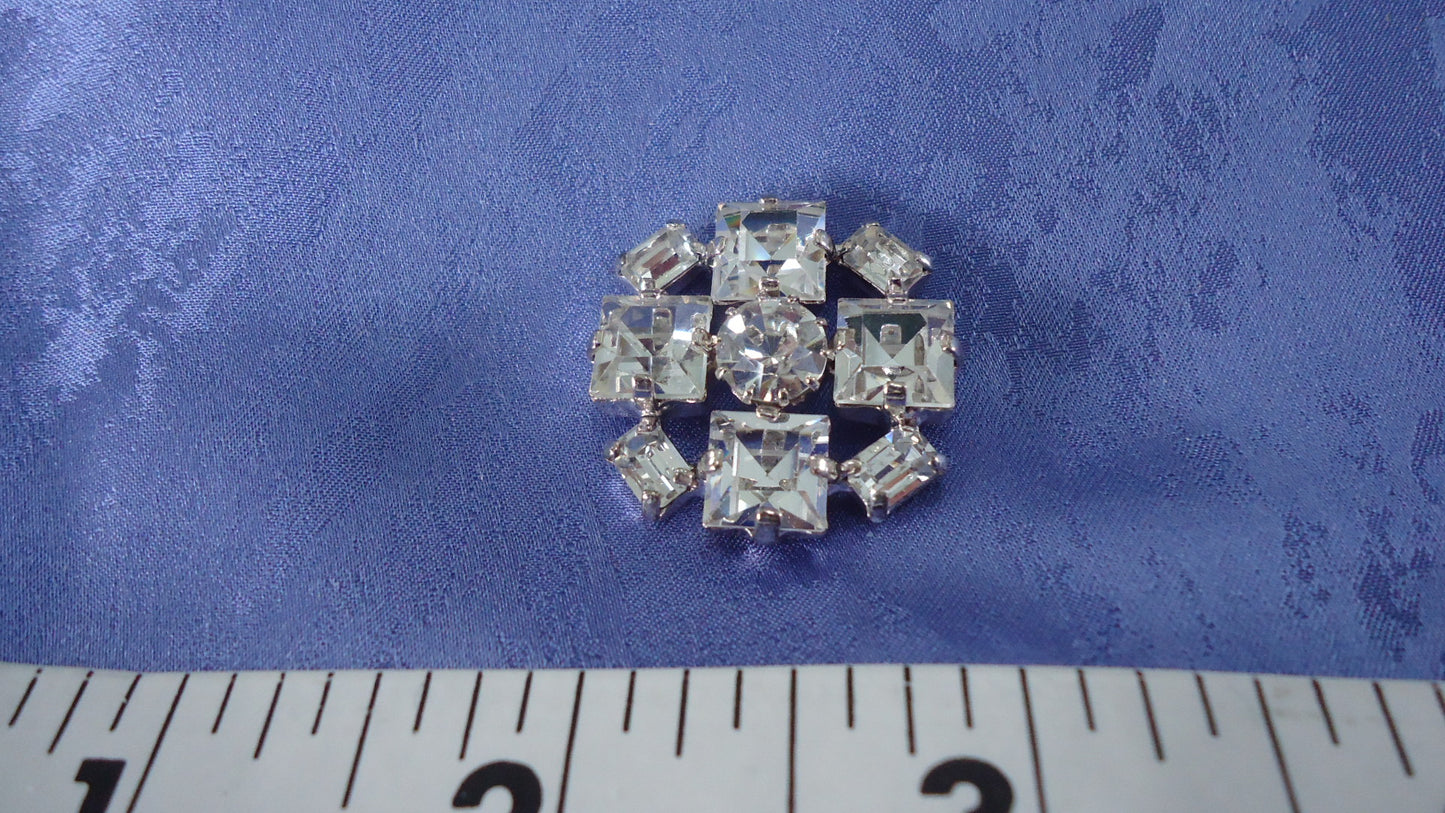 Rhinestone Button 765